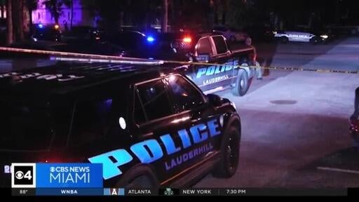 Grieving loved one speaks out after 2 people killed in overnight shooting at Lauderhill apartment — CBS Miami, Delray Beach Community news