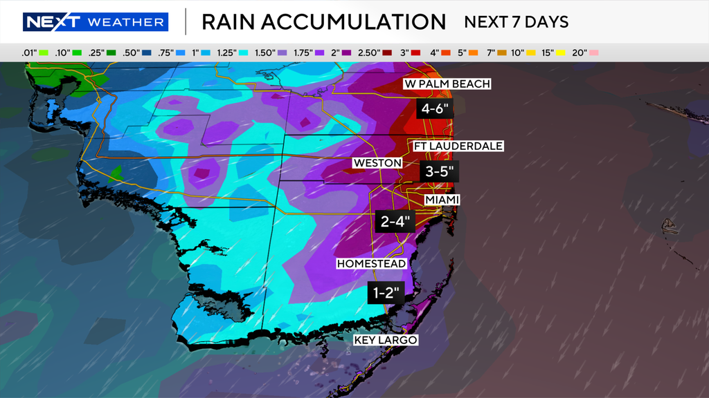 South Florida stays mostly dry Friday but heavy rain, flooding possible this weekend — CBS Miami, Delray Beach Sports news