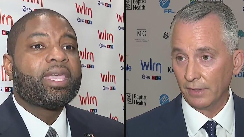 Both gubernatorial candidates are in South Florida campaigning for the midterm elections — CBS Miami, Delray Beach Community news