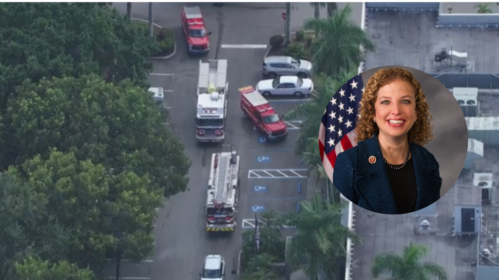 Suspicious envelope reported at Congresswoman Debbie Wasserman Schultz's Sunrise office, police say — CBS Miami, Delray Beach Community news
