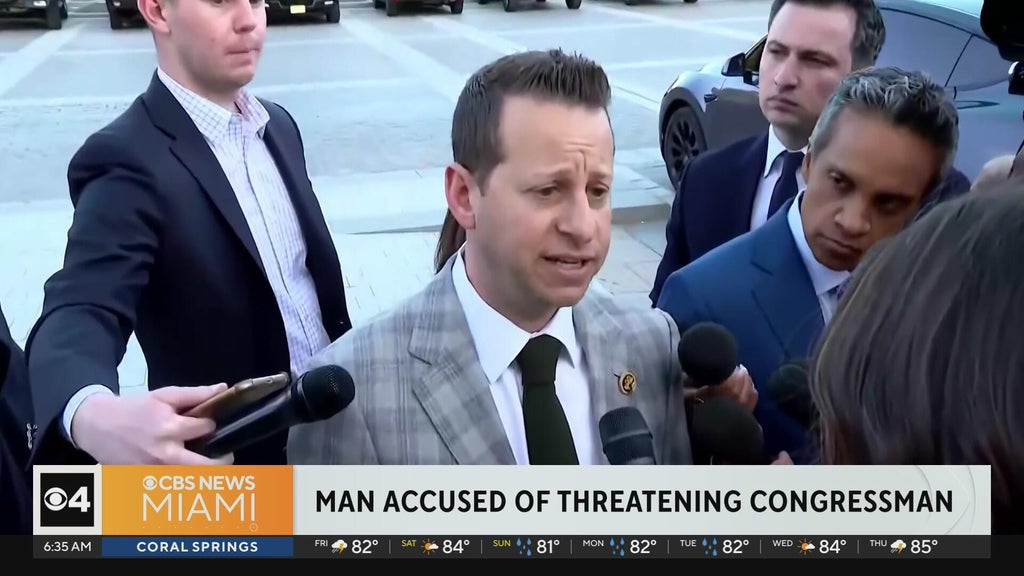 Jared Moskowitz says man arrested after death threat near his home — CBS Miami, Delray Beach Community news