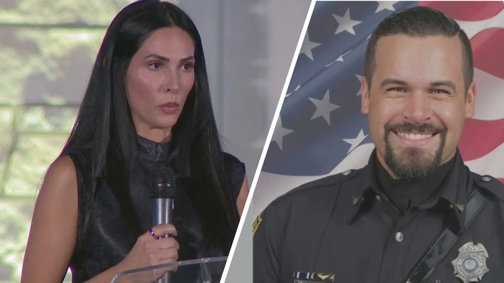 A year after Miami Beach sergeant's death, his widow says faith helps her keep going — Delray Beach Community news