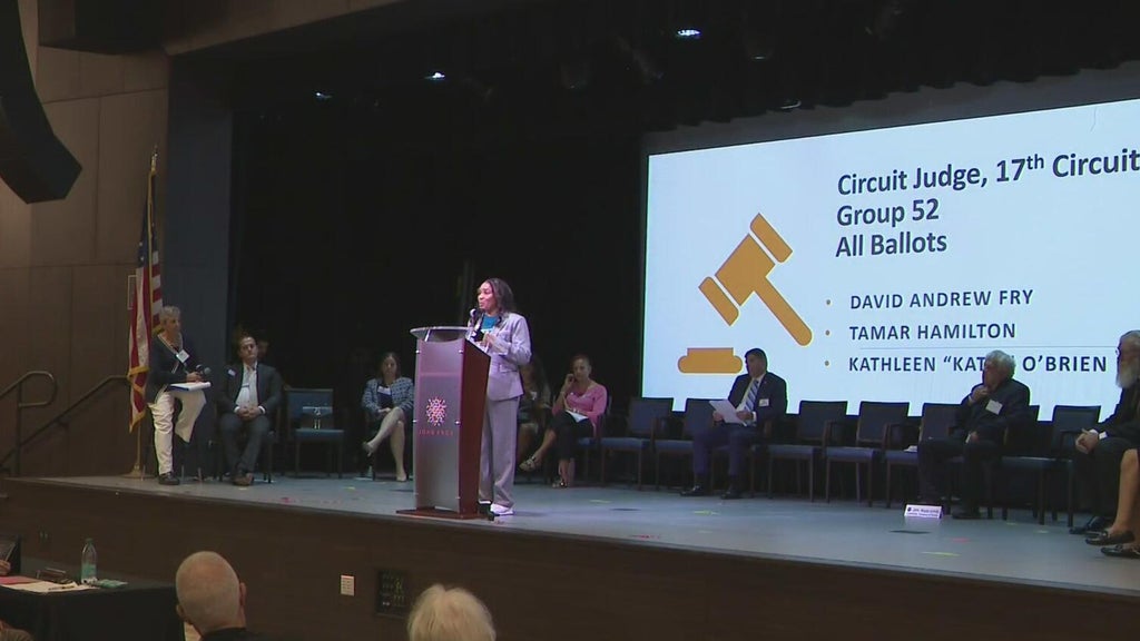 Broward candidates push voters in Pompano Beach ahead of primary elections — CBS Miami, Delray Beach Community news