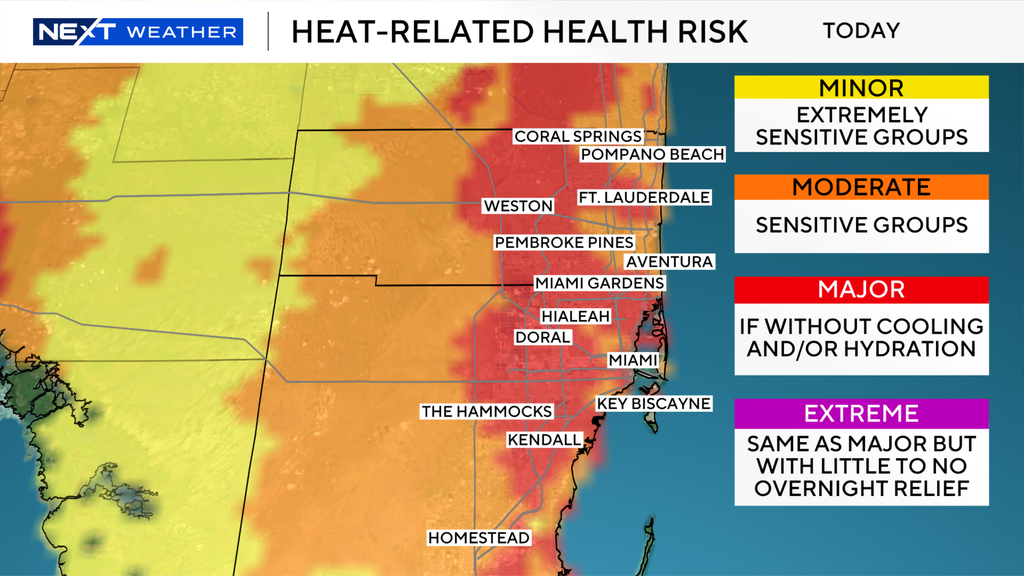 More record-breaking heat possible in South Florida on Friday before rain chances rise this weekend — CBS Miami, Delray Beach Health news