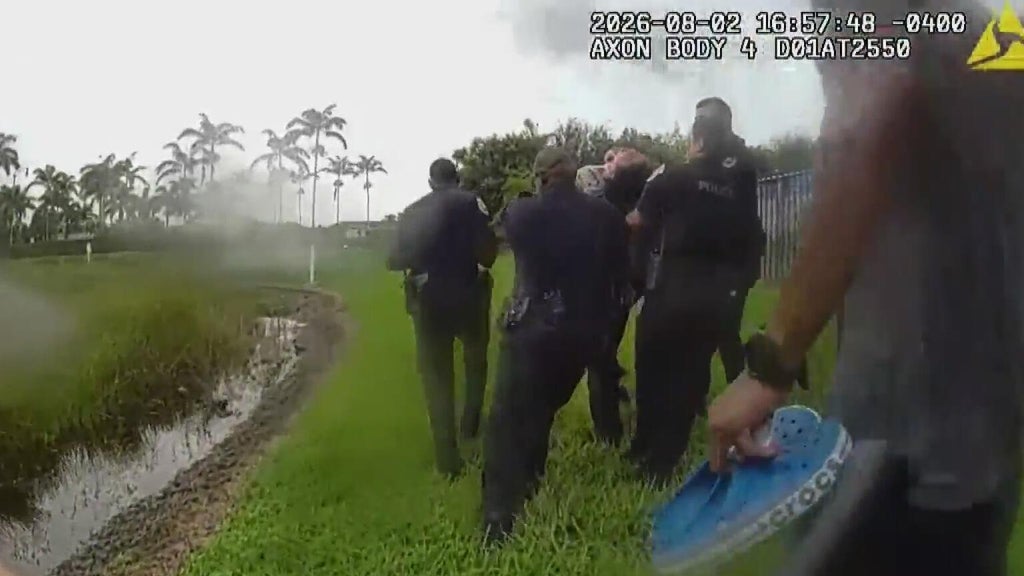 Body cam video shows Homestead police officer credited with saving child with autism from drowning — CBS Miami, Delray Beach Health news