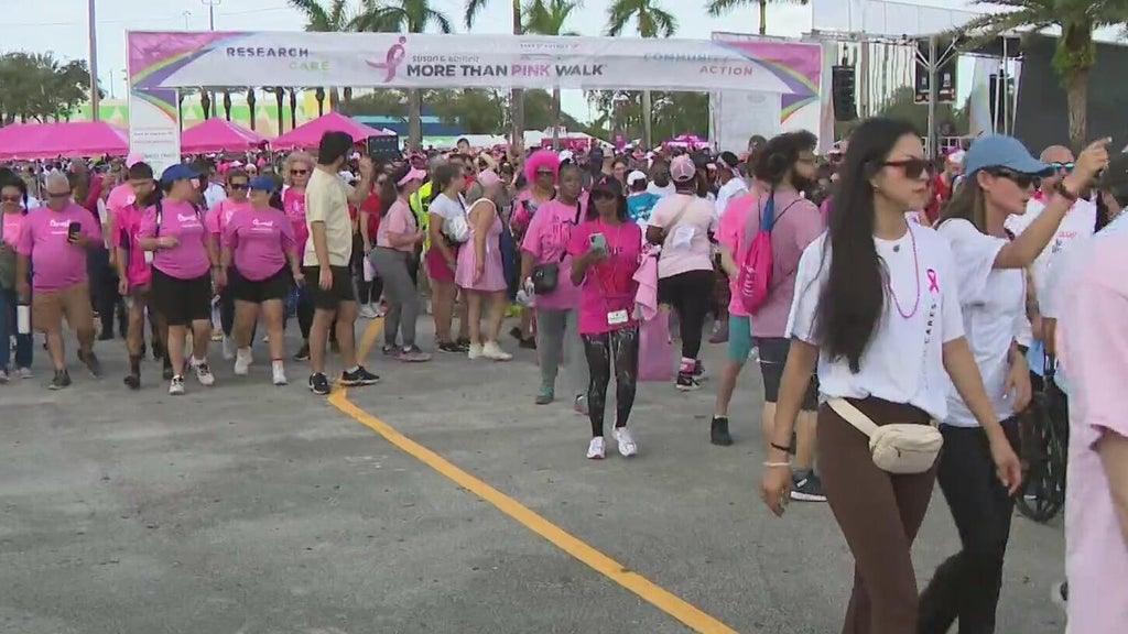 Countdown to Susan G Komen More Than Pink Walk is underway — CBS Miami, Delray Beach Community news