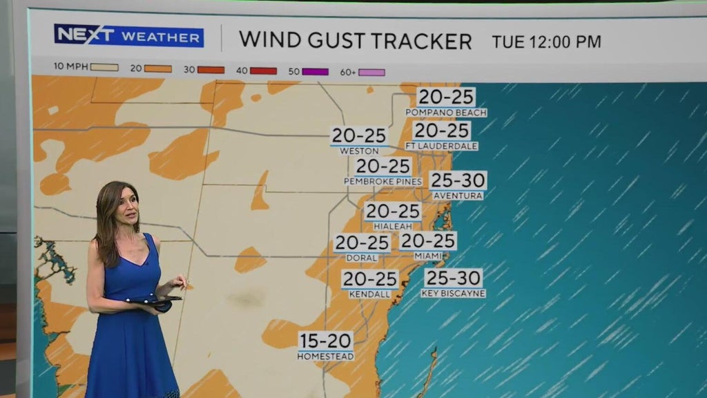 Windy, drier week ahead of taste of fall South Florida style — CBS Miami, Delray Beach Community news