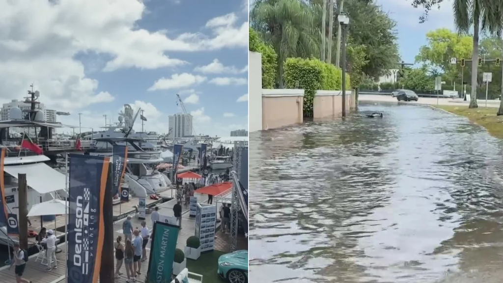 King tide flooding hits fourth day in Fort Lauderdale as boat show opens, snarling traffic — Delray Beach Schools news
