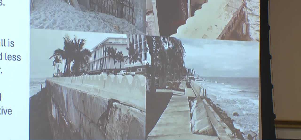 Palm Beach residents raise concerns over planned seawall replacement project — WPBF West Palm Beach