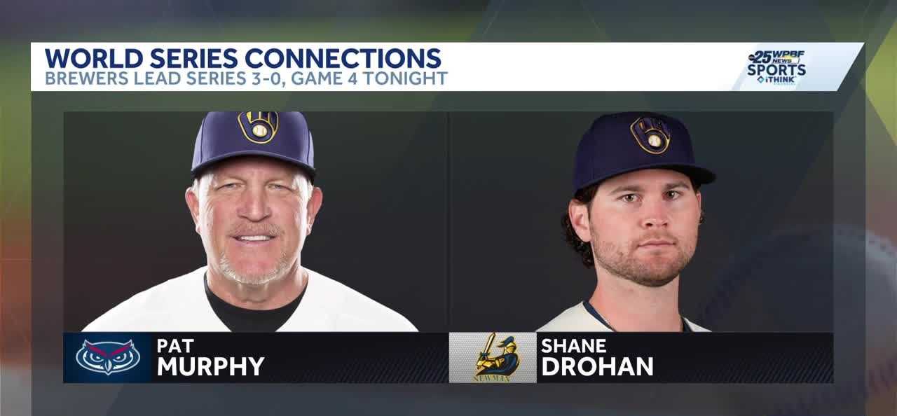 Milwaukee Brewers look to sweep World Series with ties to South Florida — WPBF Sports Palm Beach