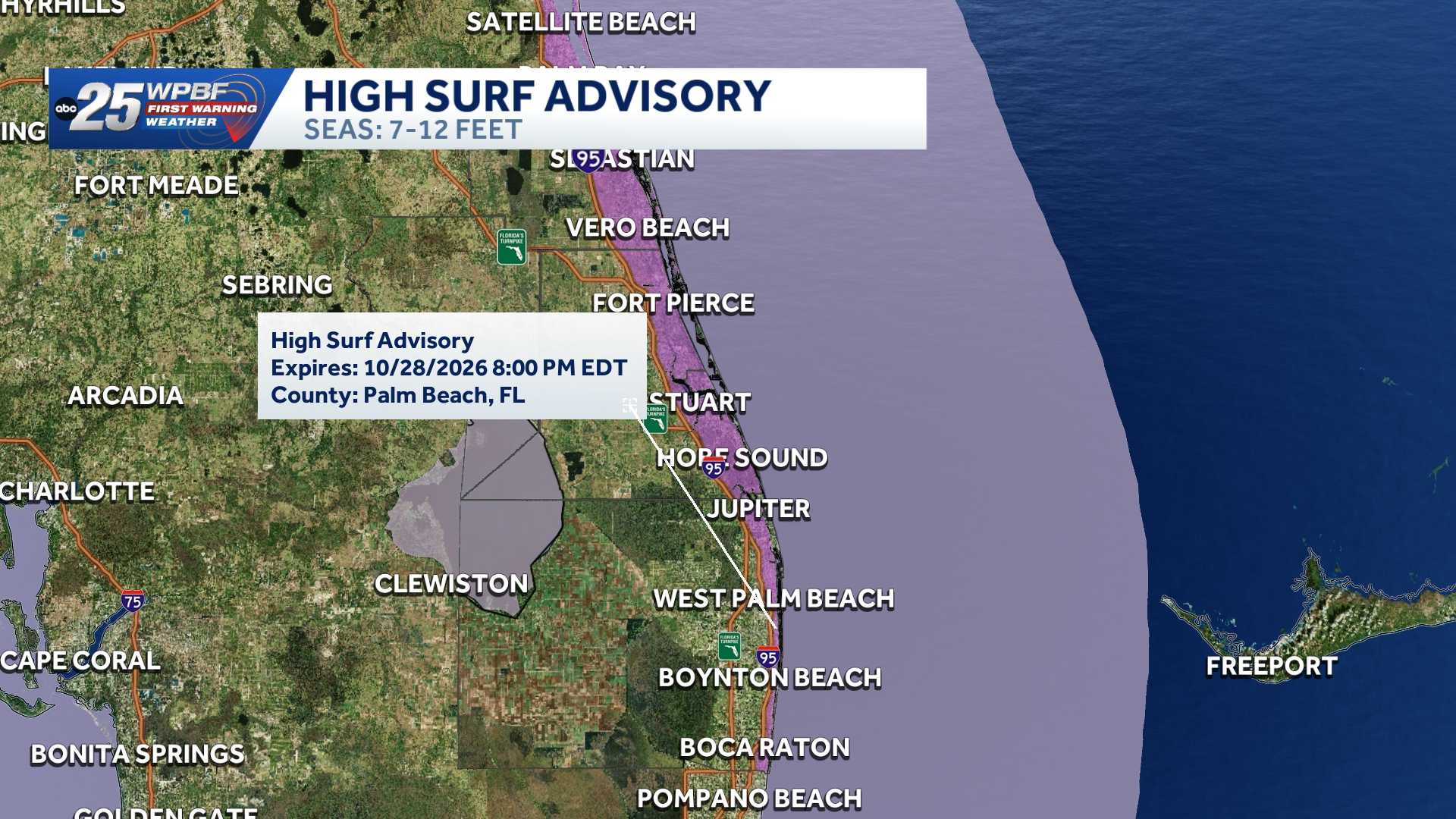 Coastal flood warning and wind advisory issued as strong winds and king tides hit — Delray Beach Community news