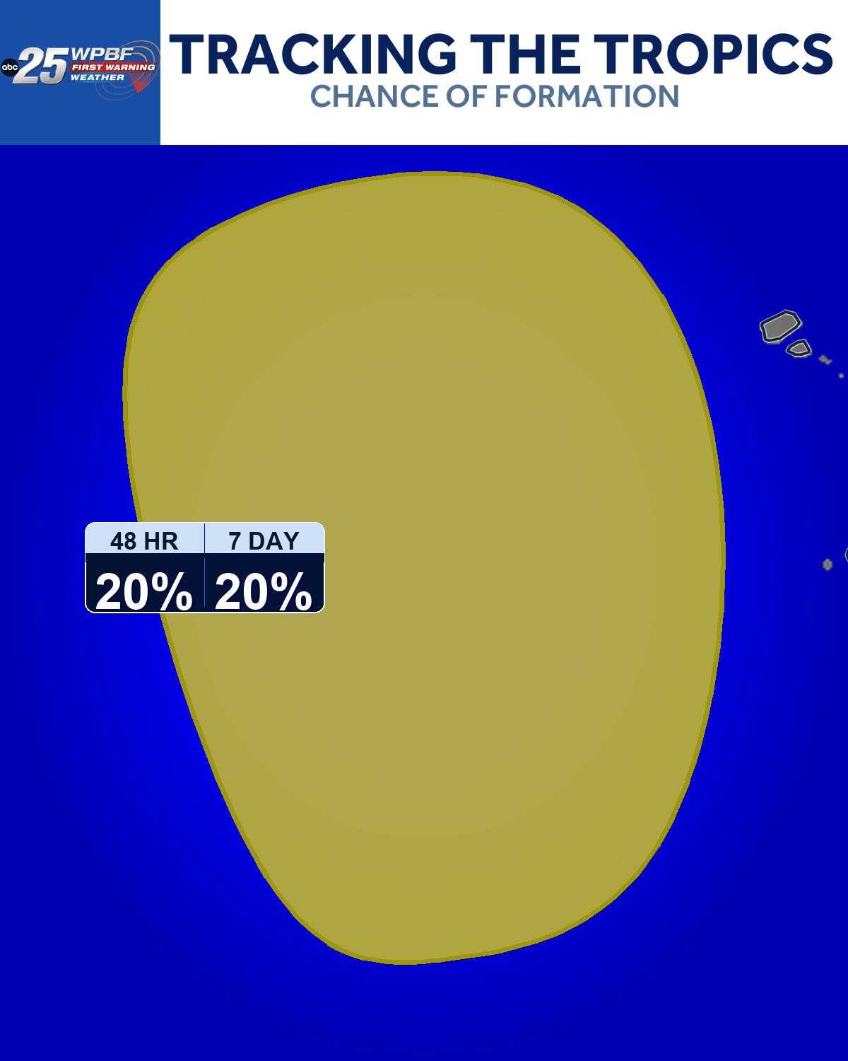 National Hurricane Center tracks low-pressure system near Cabo Verde Islands — WPBF West Palm Beach, Delray Beach Community news