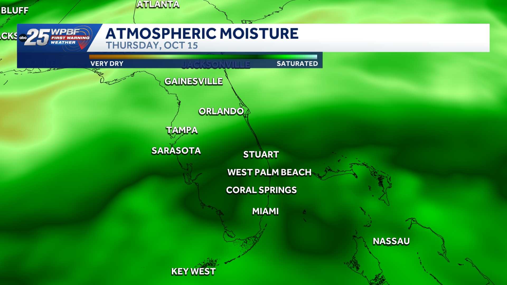 Heavy rain, windy conditions expected in South Florida this weekend — WPBF West Palm Beach, Delray Beach Community news