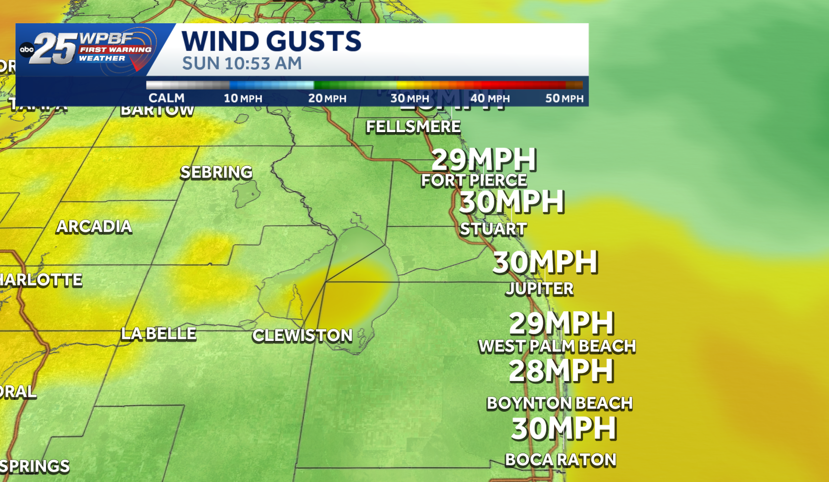 Strong winds, dangerous surf hit Treasure Coast, Palm Beaches — WPBF West Palm Beach, Delray Beach Community news
