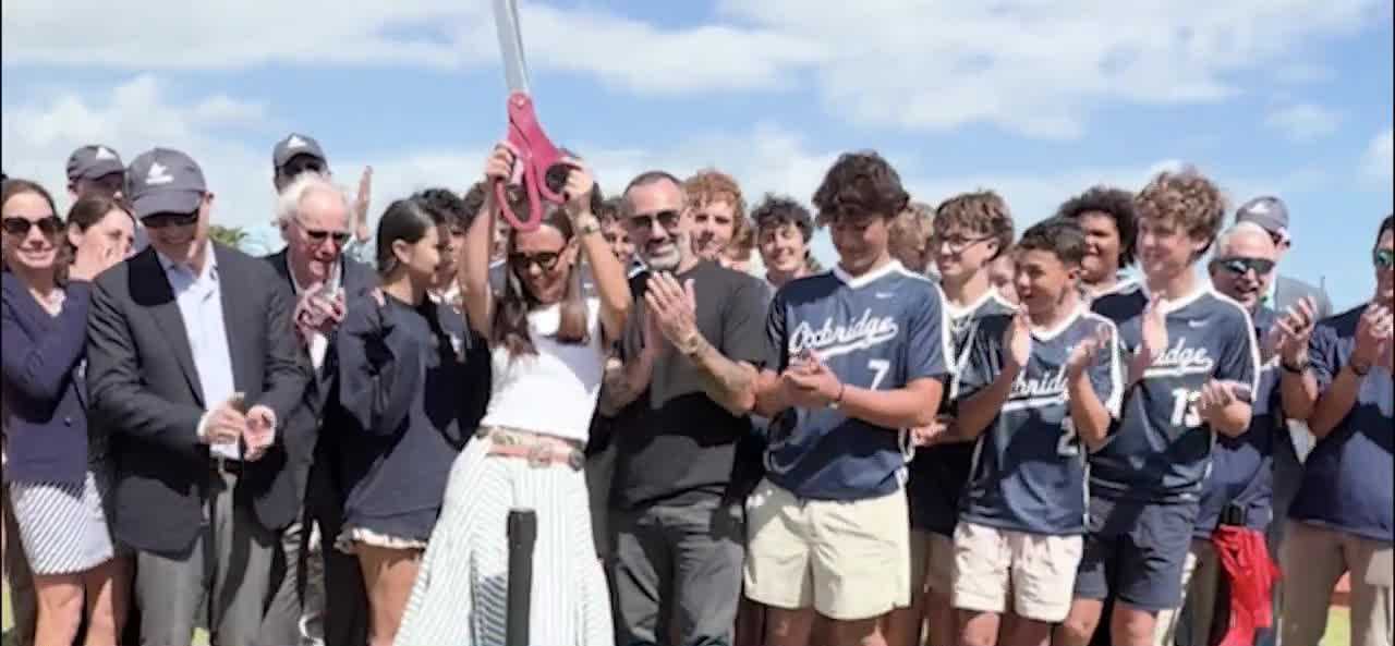 Oxbridge Academy celebrates new baseball stadium with ribbon-cutting ceremony — WPBF Sports Palm Beach, Delray Beach Schools news