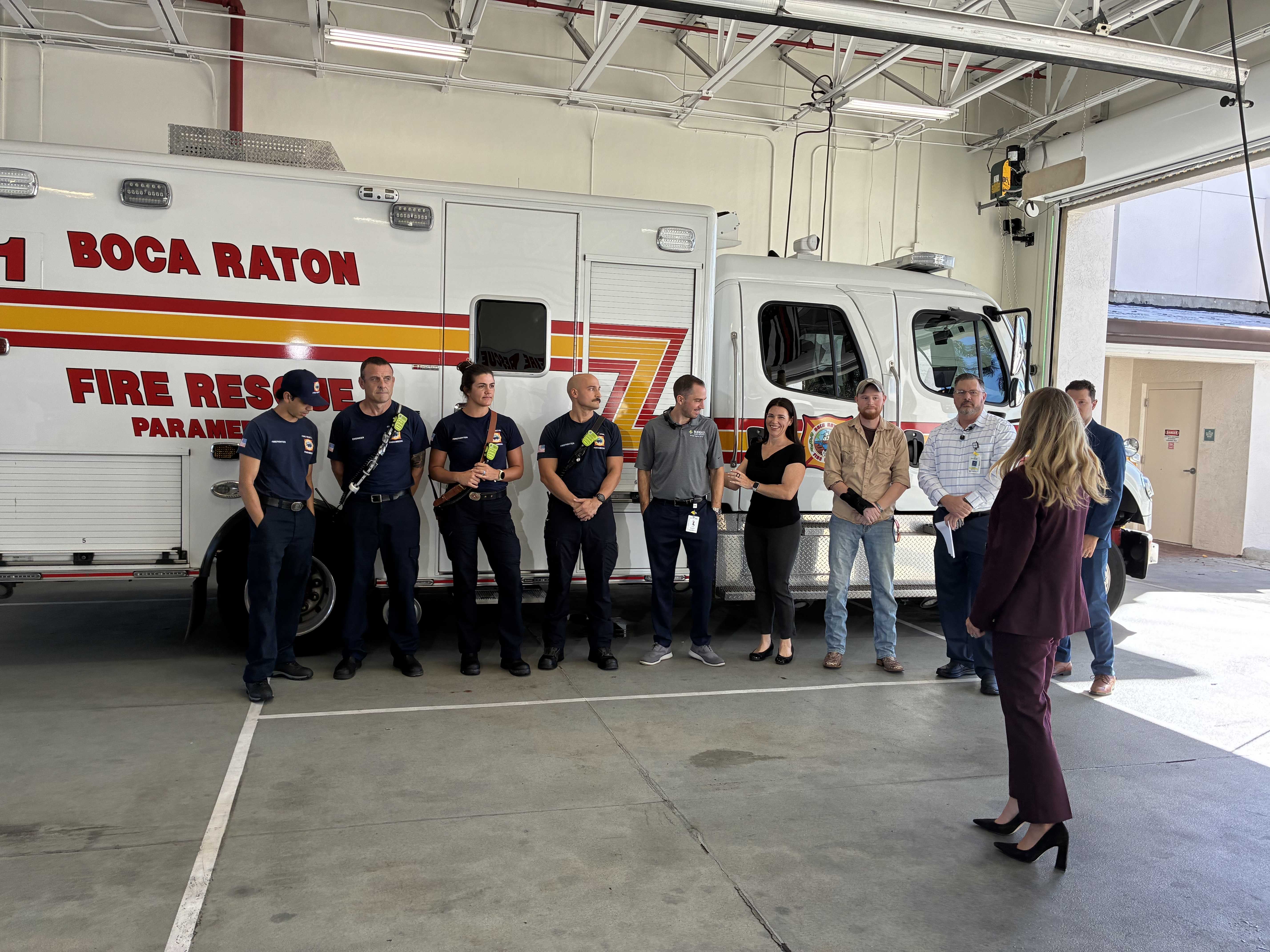 'Oh, they're awesome': Boca Raton paramedics use whole blood to save motorcycle crash victim — WPBF West Palm Beach, Delray Beach Community news