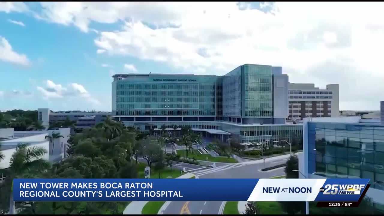 Boca Raton Regional's new 8-story patient tower increases specialized care access — WPBF West Palm Beach, Delray Beach Health news