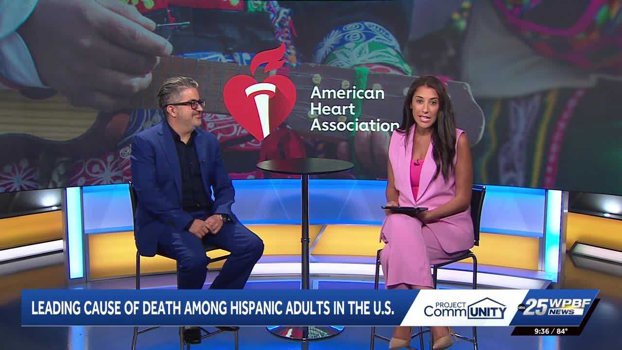 Cardiovascular disease is now the top cause of death for Hispanic adults — WPBF West Palm Beach, Delray Beach Community news