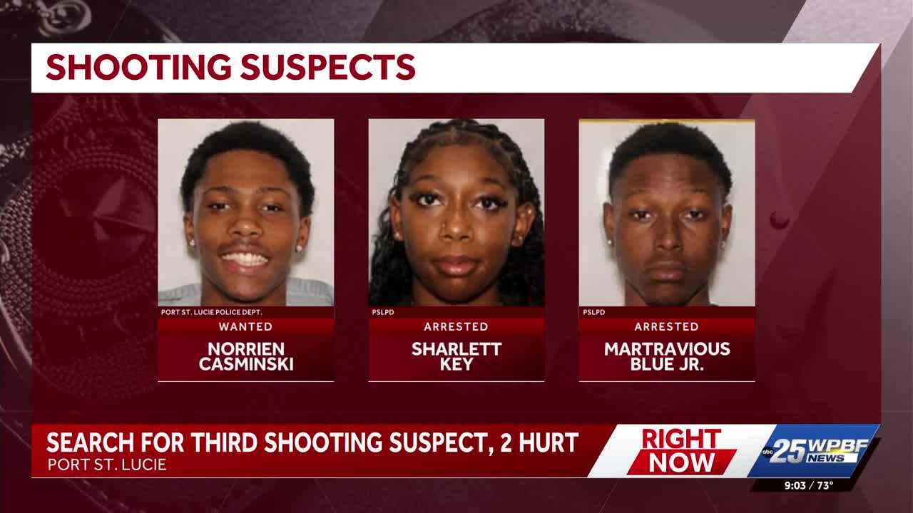 Two arrested, another sought in shooting at St. Lucie West shopping center — WPBF West Palm Beach, Delray Beach Business news