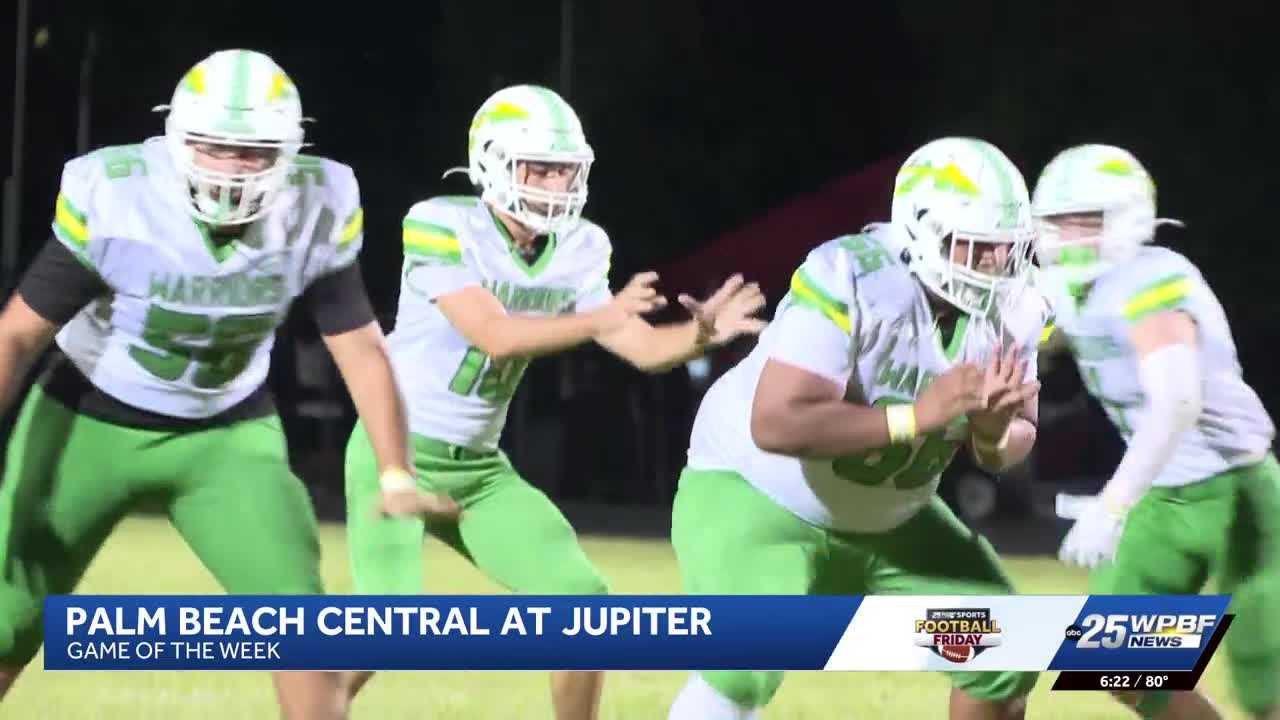 Jupiter and Palm Beach Central compete for district title in pivotal matchup — WPBF Sports Palm Beach, Delray Beach Sports news