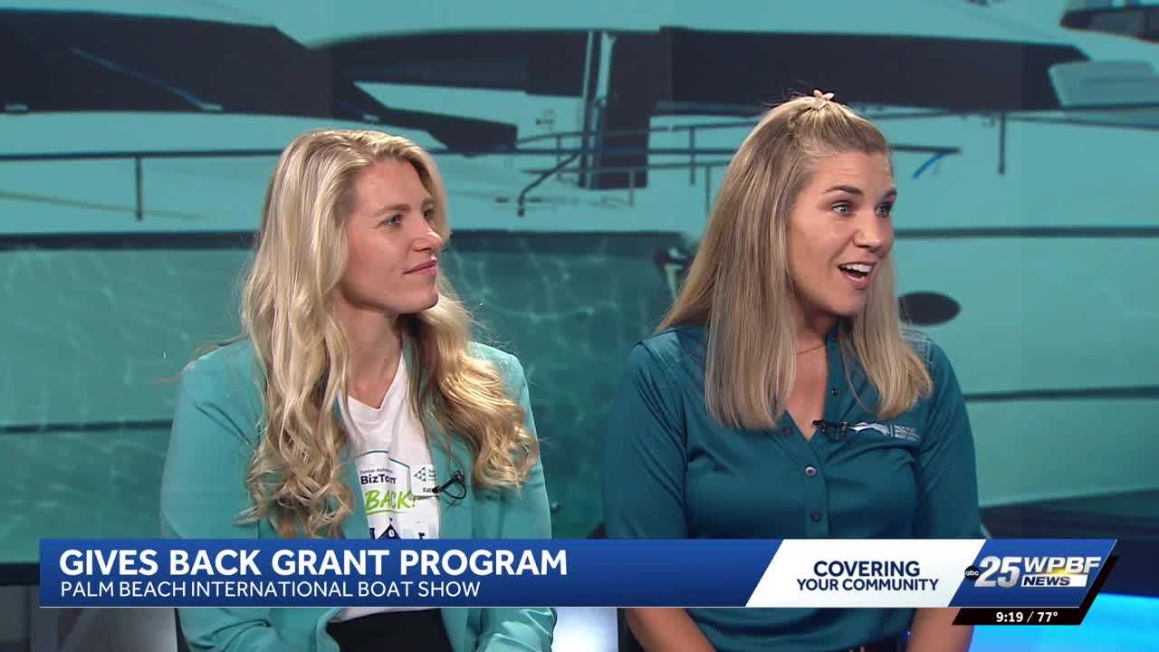 Palm Beach International Boat Show opens grant applications for local give back program — WPBF West Palm Beach, Delray Beach Community news
