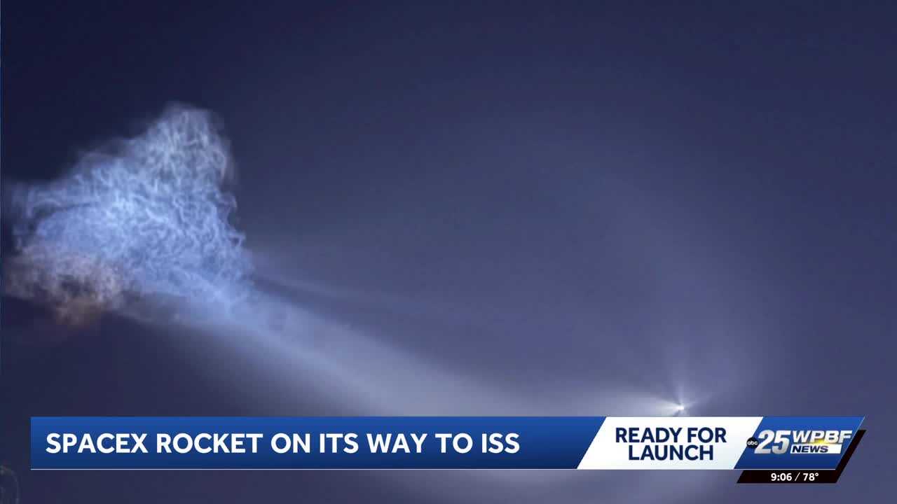 'All eyes in the sky': SpaceX rocket launch creates jellyfish-like cloud over Florida — WPBF West Palm Beach, Delray Beach Community news