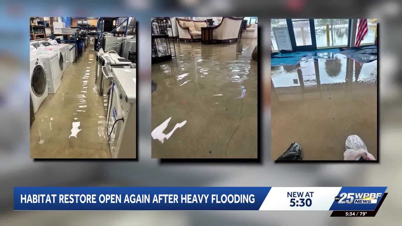 Riviera Beach Habitat for Humanity store reopens after flooding — WPBF West Palm Beach, Delray Beach Business news