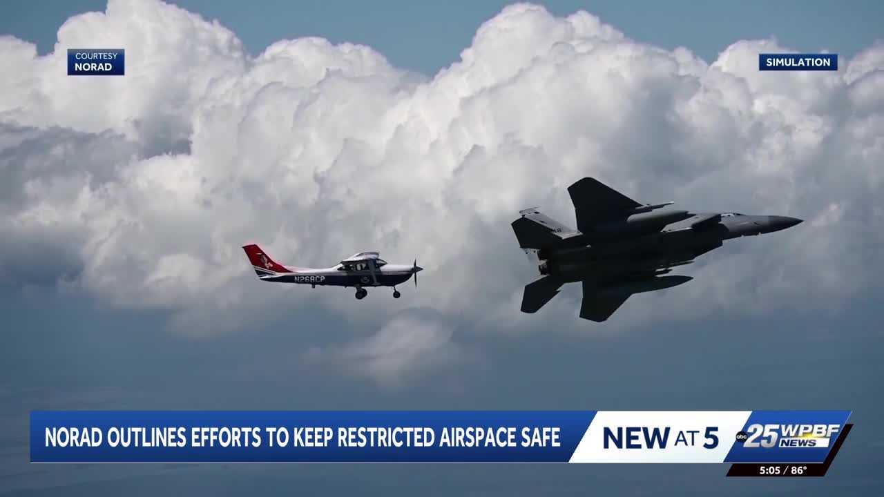 More than 60 aircraft intercepted over Mar-a-Lago since last year, NORAD says — WPBF West Palm Beach, Delray Beach Community news