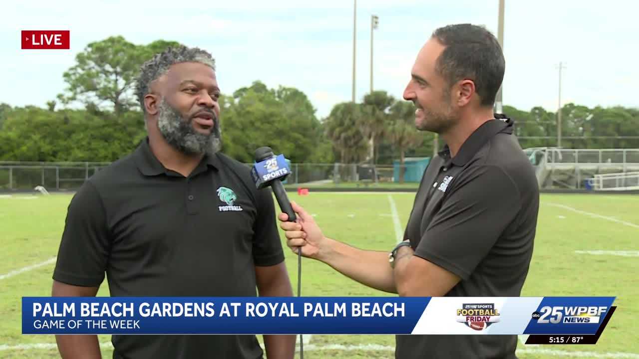 Palm Beach Gardens and Royal Palm Beach clash in high school football Game of the Week — WPBF Sports Palm Beach, Delray Beach Schools news